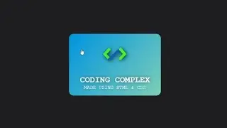 Creating a flip card on hover using HTML & CSS