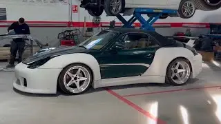 #24 Porsche 911 Carrera 4 Electric conversion. Body kit final view.