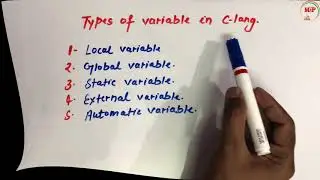 (Ep-08) C Language | Variable in C Language | Types of Variable in C Language