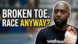 Can I Race With A Broken Toe?