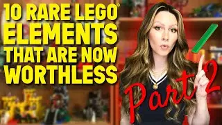 10 LEGO® Elements (That Were Once Rare) That Are Now WORTHLESS: Part 2