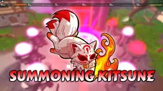Kitsune Summoning With 105000 Gems｜Elemental Dungeons【Roblox】