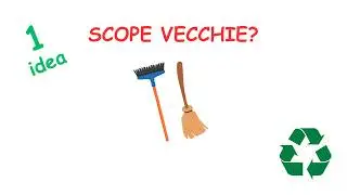 Scopa vecchia: riutilizzo veloce... in spiaggia!