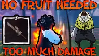 THIS NEW WEAPON + LAVA CURSE IS SO OP YOU DONT EVEN NEED A FRUIT [GPO]