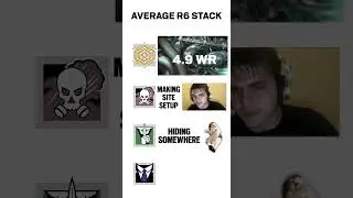 Average R6 Ranked Stack 😭 #r6esports