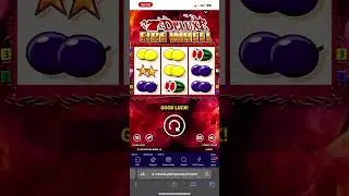 7s Deluxe FIRE WHEEL max bet spins