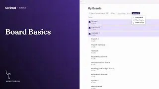 Scrintal Board Basics: Creating, Organizing, and Sharing Boards