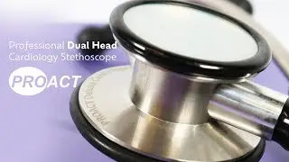 PROACT Professional Dual Head Cardiology Stethoscope