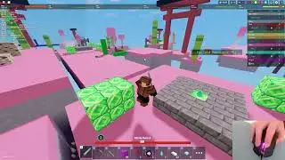 Beating Toxic Player | Roblox Bedwars