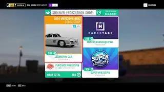 The Updated Menu Screen After Series 77 Ends (Forza Horizon 4)