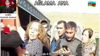 Çiynində şəhid oğulun daşıyan ana!Can ana caan😭😭😭😭😭