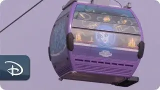 Disney Characters Fill the Skies With Unwrapping of 55 Disney Skyliner Gondolas