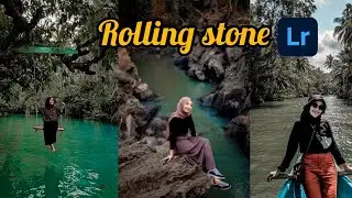 Tutorial edit foto terbaru Filter Rolling Stone || Lightroom tutorial