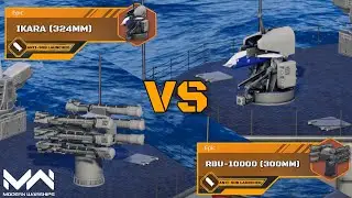 NEW! RBU-10000 (300mm) VS Ikara (324mm) | Anti-Submarine Launcher Comparison | Modern WarshipS