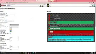 CHATV2 IS STILL UP TO DATE - Obs Livestream Chat generator