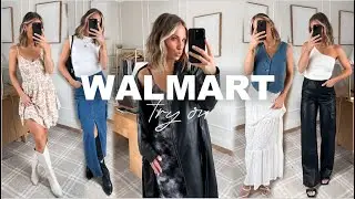 HUGE Walmart Try On | Pre-Fall Haul