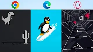 I Played Every Browser’s Hidden Game (2025 edition)