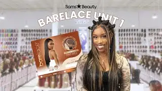 Sensationnel Human Hair Blend Lace Front Wig BareLace Glueless Full Lace Unit 1 | SAMSBEAUTY