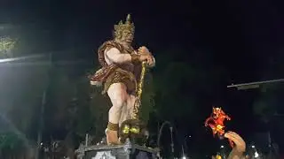Бали. Nyepi 2019. Денпасар.