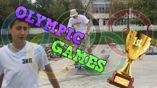 СНАПНУЛИ ПРОЧНЫЙ РУЛЬ ! ОЛИМПИЙСКИЕ ИГРЫ НА САМОКАТЕ!!