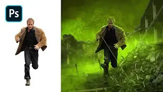 Create a Photo Manipulation Laser Gun Battle - Photoshop