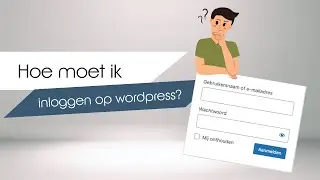 [WordPress Handleiding] 1. Inloggen