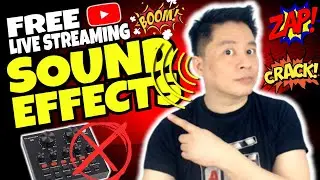 FREE SOUND EFFECTS FOR YOUR YOUTUBE LIVE STREAMING I How To Add Free Sound Effects on Streamyard