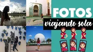 Cell phone photos while traveling alone
