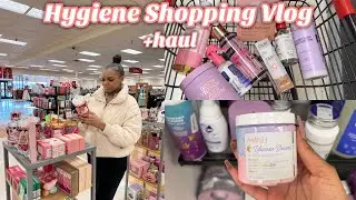 HYGIENE SHOPPING Vlog + Haul | come hygiene shopping with me @ Target, T.J. Maxx, Walmart, Ross
