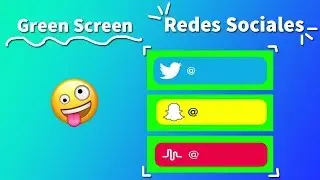 Green Screen /Redes Sociales