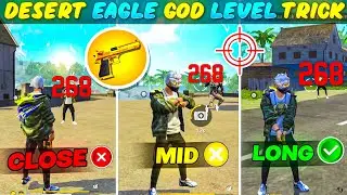 Desert Eagle One Tap Headshot Trick || Free Fire Me Headshot Kaise Mare || Khuni Gamers