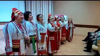 Ансамбль "Ламзурь" на презентации книг Татьяны Мокшановой