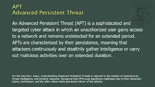 APT - Advanced Persistent Threat