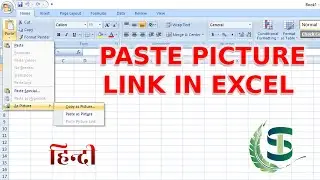 Paste Picture Link | Excel Me Picture Copy Paste Kaise Kare?