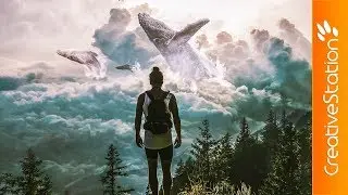 Sky Whales - Speed art (