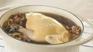 冬季暖心菇菇料理_舞菇雞湯