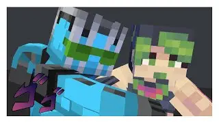 I'll knock you unconscious. (Mine-imator)