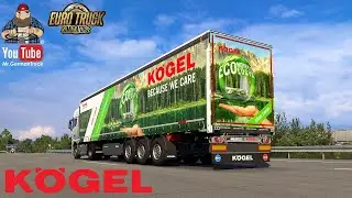 [ETS2 v1.50] Kögel Trailer Pack DLC my first Look