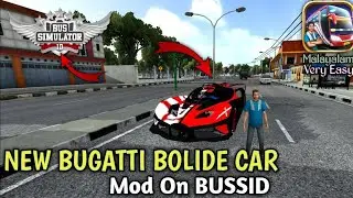 BHUGATI BOLID ⚡️⚡️🔥 OBB FILE IN  Bus Indonesia||  4.3 SOUND UPDATE BUSSID