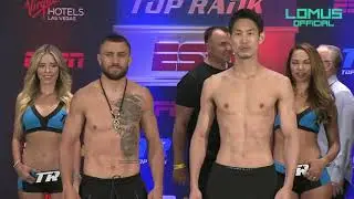 ⚖ #ВЗВЕШИВАНИЕ  🇺🇦 Lomachenko (134.6) 🇯🇵 Nakatani (134.4)
