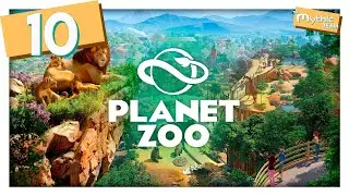 Planet Zoo. Часть 10. [Эко-зоопарк штата Невада]