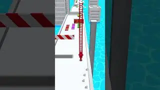 StickMan Ladders Collector Run 🦸‍♂️ #shorts #stickman #funnyvideo #kideogames #fyp