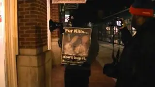 Intermix in Georgetown gets fur protest
