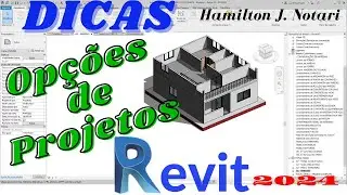 Opções de Projetos Revit
