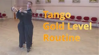 Tango Gold Level Choreography | Outside Swivel, Four Step Change