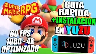 SUPER MARIO RPG en PC ✅ Yuzu Emulador de Switch para PC Gama Baja