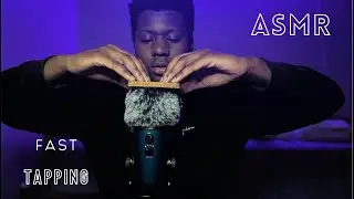 ASMR Fast And Aggressive Tapping On The Mic 
