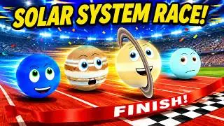 What if the Planets had an Olympics? | Video For Kids | Solar System Planets | Toy Time Town