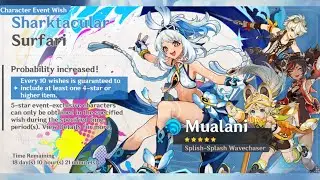 Genshin Impact - Pulling for Mualani