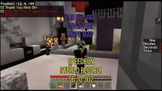 Strange Tale Speedrun (JoJo Bizarre Adventure MCPE Map) 06.10 Minutes (World Record)